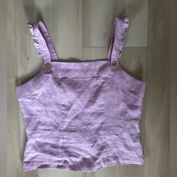 NWOT Marcs Aleah Top Lilac size AUS 12/US Medium - Picture 6 of 6